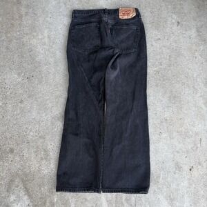 Vintage Levis 501xx Mens 34x30 Black Button Fly Made in USA Y2K 90s